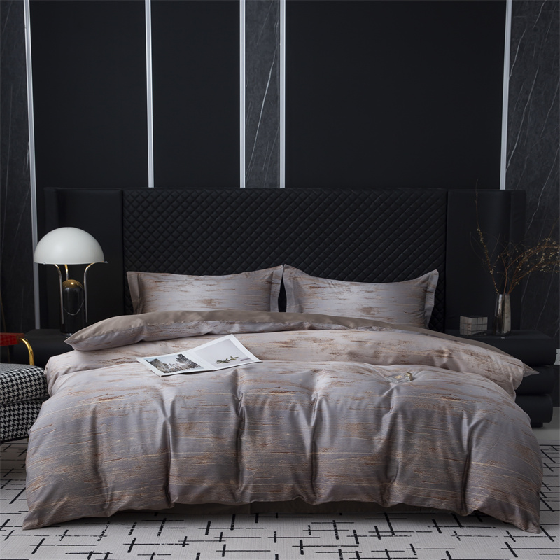 Juego de ropa de cama de algodón 100S nuevo diseño con impresión digital