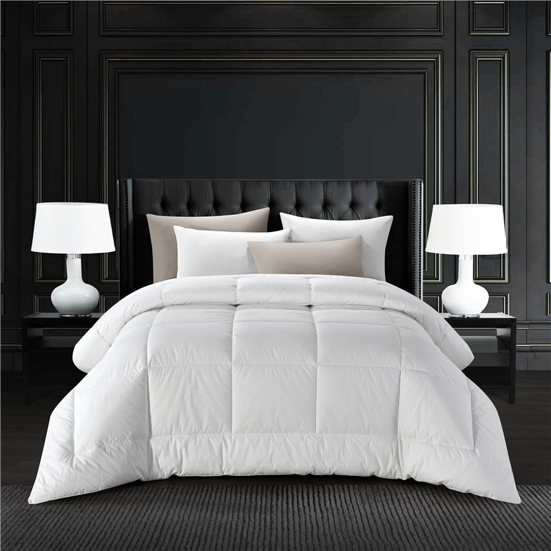 Edredón con relleno de poliéster y funda de algodón para hotel 5 estrellas