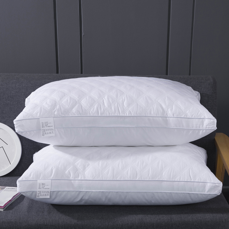 Almohada de tela acolchada con relleno de microfibra y cremallera Almohada de tela acolchada con relleno de microfibra y cremallera